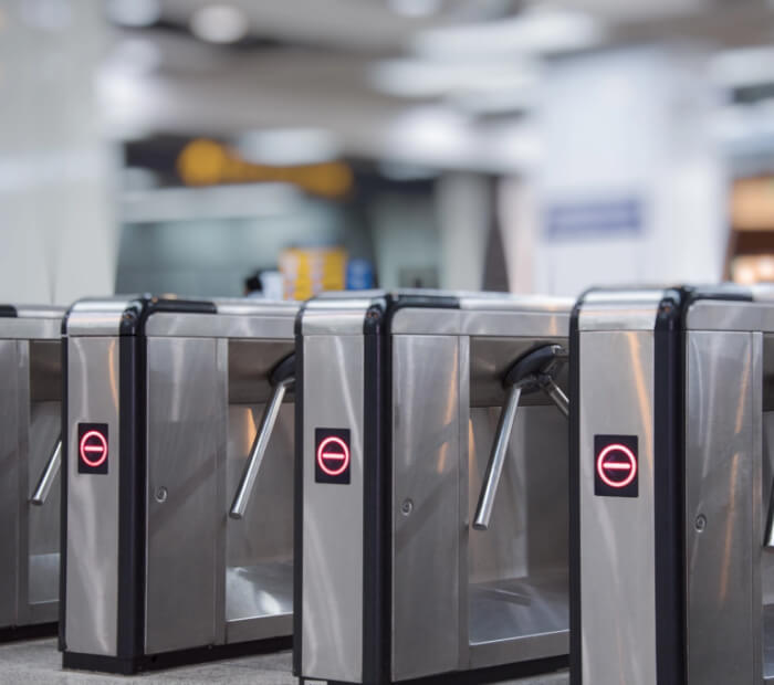 Barreras peatonales: